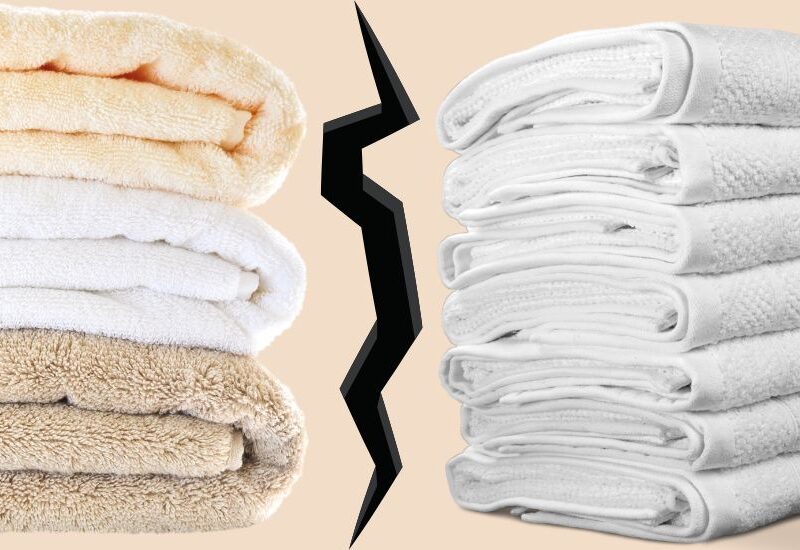 Difference Between Terry Towelling and Regular Towels
